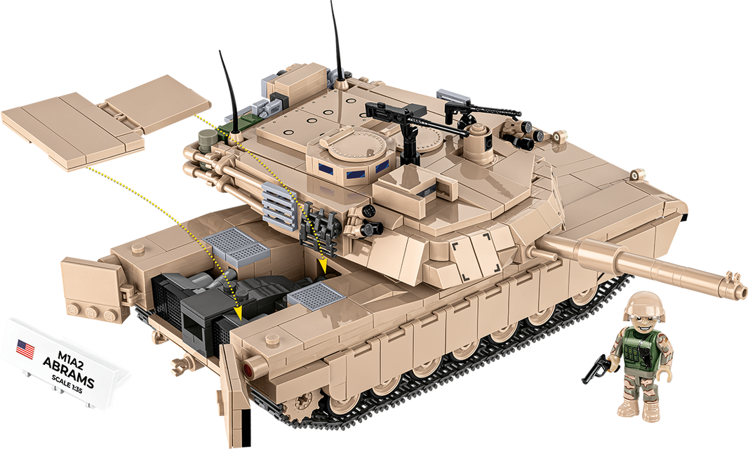 COBI M1A2 Abrams Tank 2632