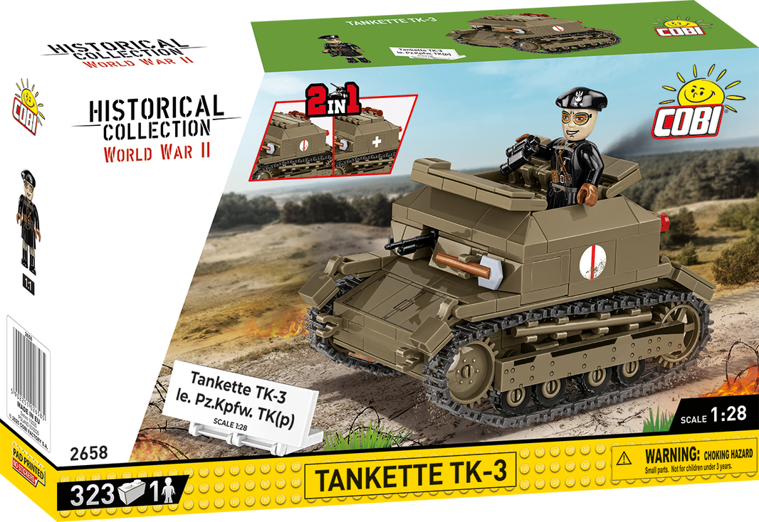 COBI Tankette TK-3 Tank 2658