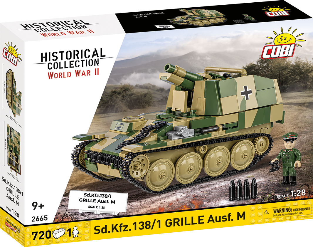 COBI Sd.Kfz. 138/1 Grille Ausf. M Tank 2665