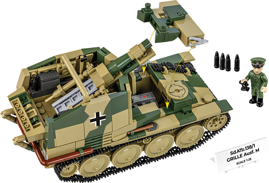 COBI Sd.Kfz. 138/1 Grille Ausf. M Tank 2665
