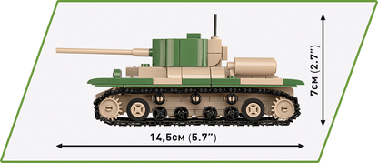 COBI Renault R35, Valentine IX, Panzer I Tanks 3 Pack 2740