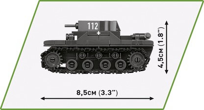 COBI Renault R35, Valentine IX, Panzer I Tanks 3 Pack 2740
