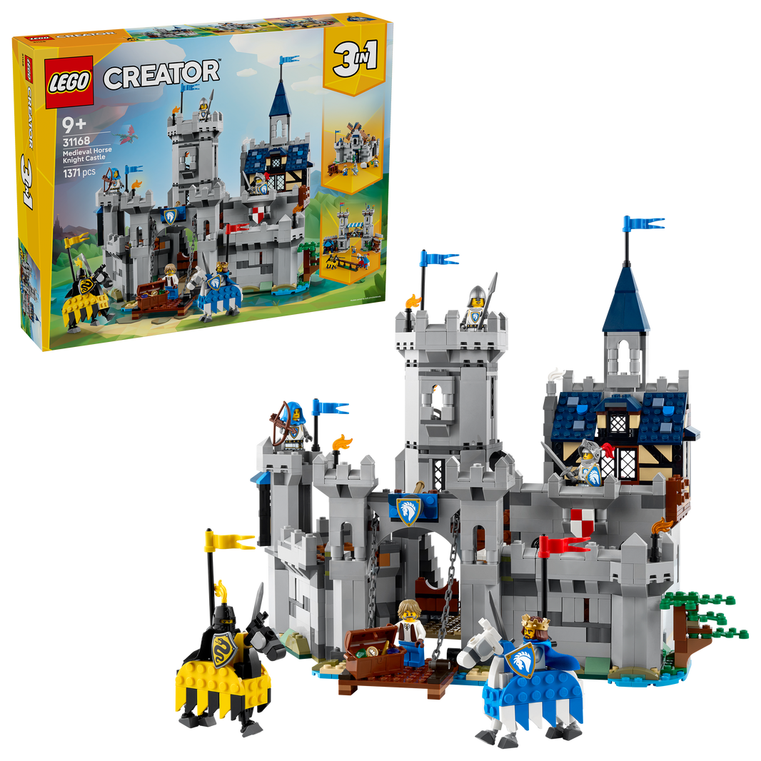 LEGO® Creator 3in1 Medieval Horse Knight Castle 31168