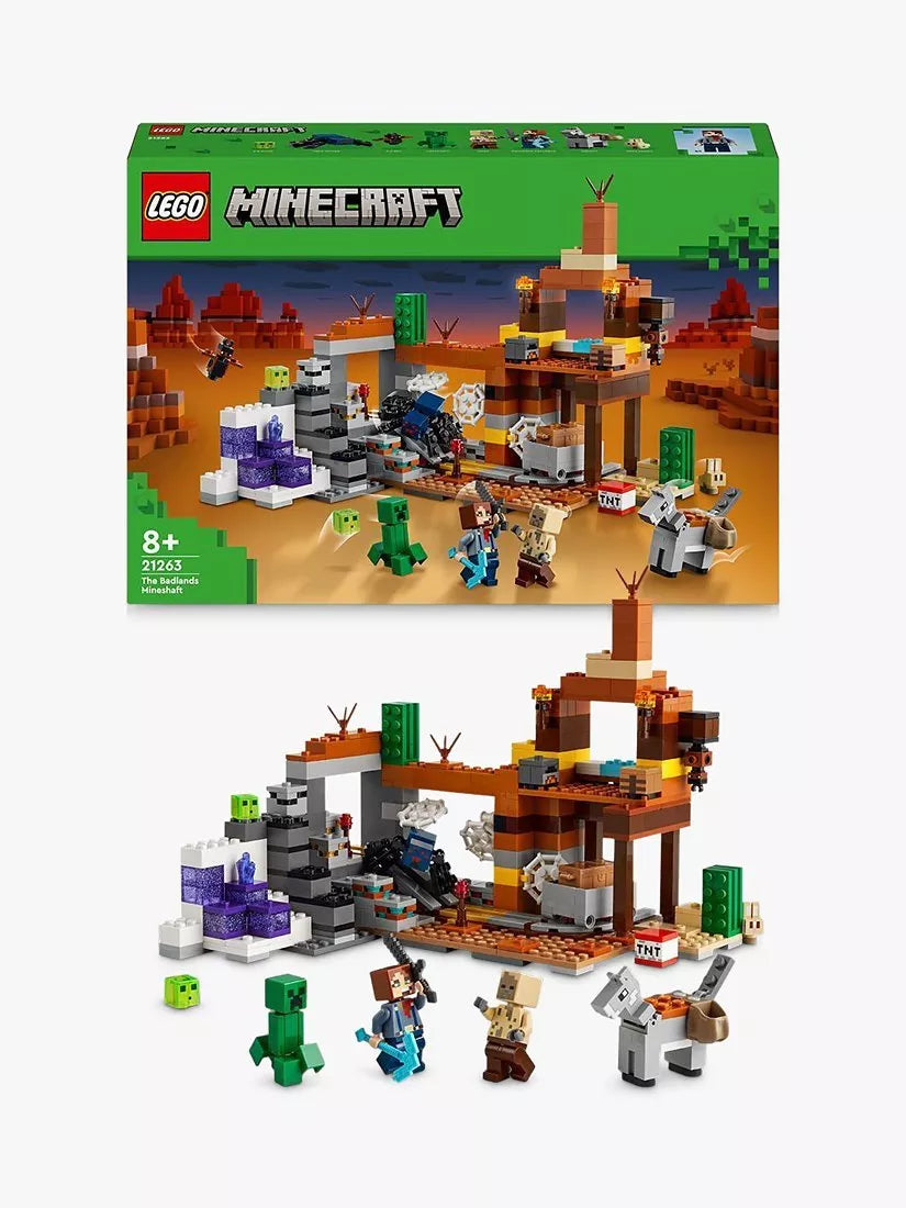 LEGO® Minecraft The Badlands Mineshaft 21263