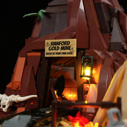 LUMIBRICKS - FUNWHOLE Western Old West Gold Mine F9077