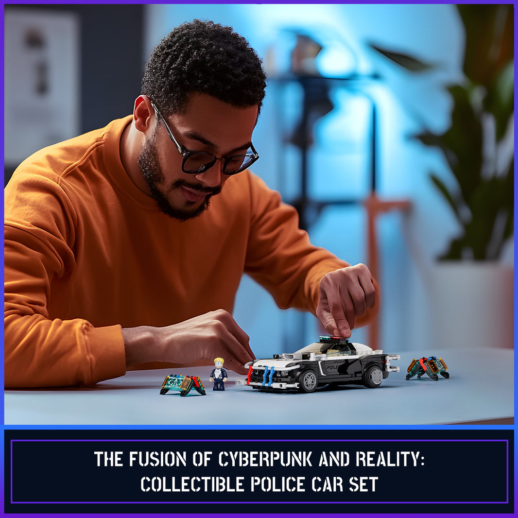 LUMIBRICKS - FUNWHOLE Cyberpunk Police Patrol Car F9043