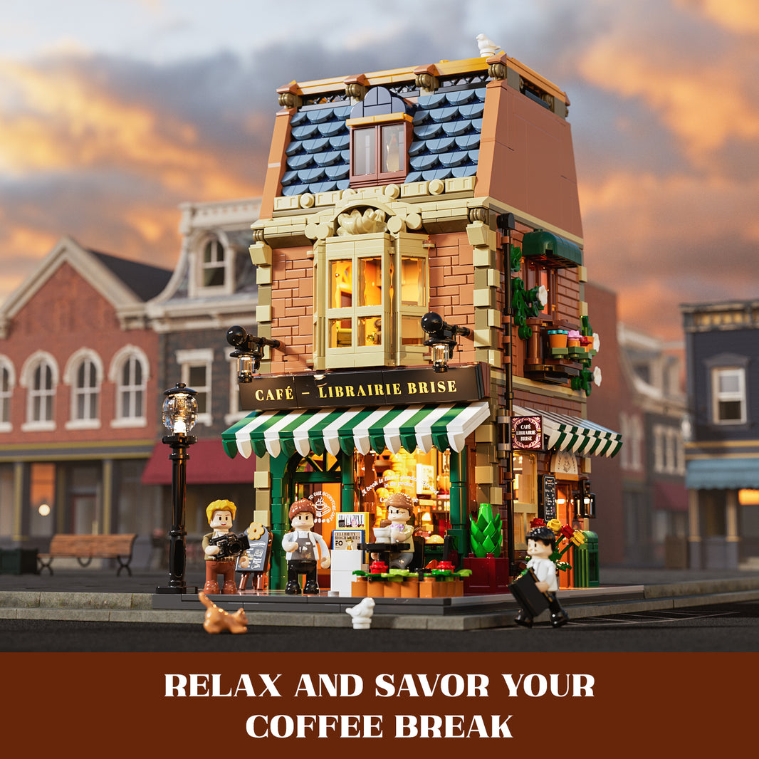 LUMIBRICKS - FUNWHOLE Book-Cafe F9031