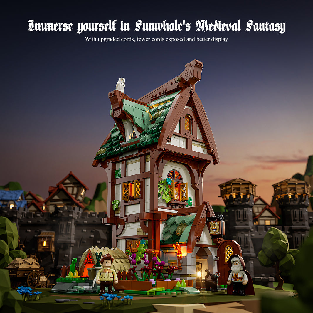 LUMIBRICKS - FUNWHOLE Medieval Apothecary Shop F9024