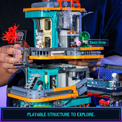 LUMIBRICKS - FUNWHOLE Cyberpunk Apartment F9042