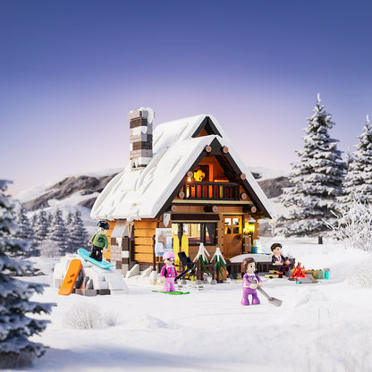 LUMIBRICKS - FUNWHOLE Ski Lodge F9041