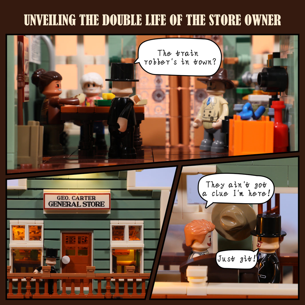 LUMIBRICKS - FUNWHOLE Western General Store F9057