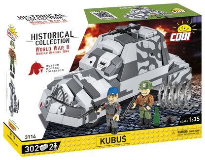 COBI Kubus Armoured Tank Car 3114
