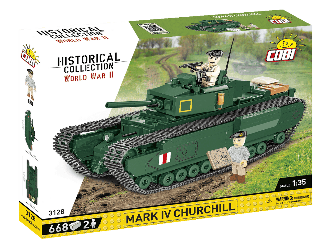 COBI Mark IV Churchill Tank 3128