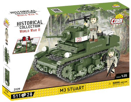 COBI M3 Stuart Tank 3129