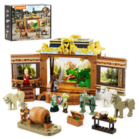LUMIBRICKS - FUNWHOLE Medieval Troupe Carriage L9063