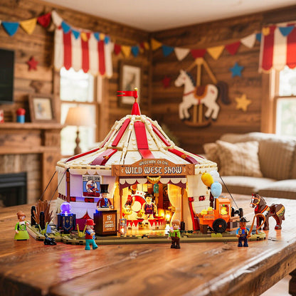 LUMIBRICKS - FUNWHOLE Western Travelling Circus L9079
