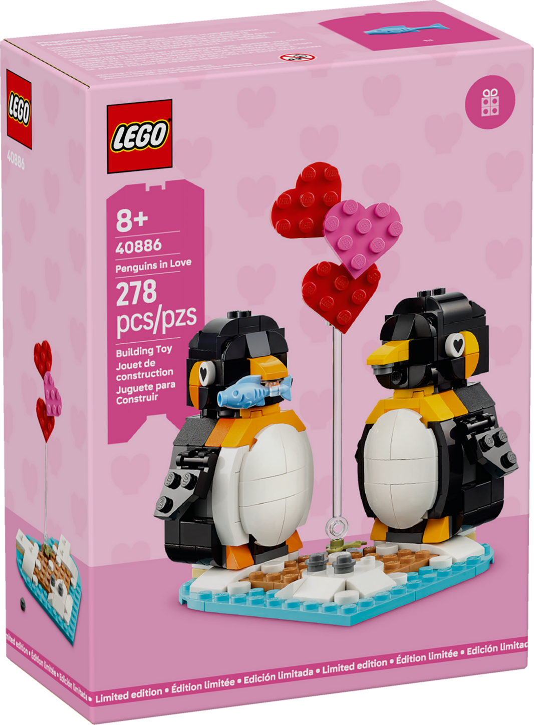 LEGO® Limited Edition Penguins in Love 40886