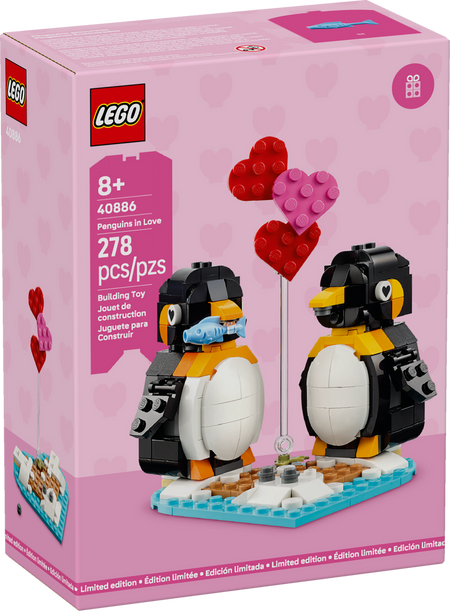 LEGO® Limited Edition Penguins in Love 40886