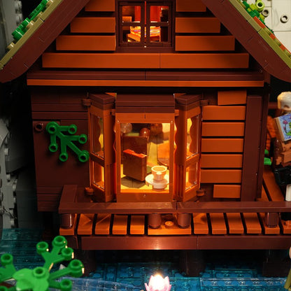 LUMIBRICKS - FUNWHOLE Waterfall Cabin L9083