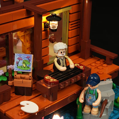 LUMIBRICKS - FUNWHOLE Waterfall Cabin L9083