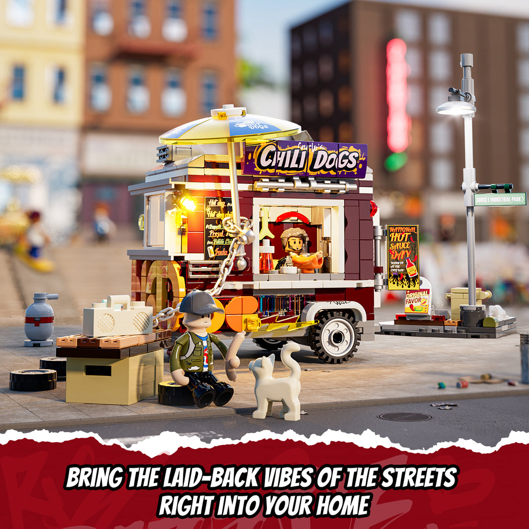 LUMIBRICKS - FUNWHOLE Chili Dog Trailer F9046