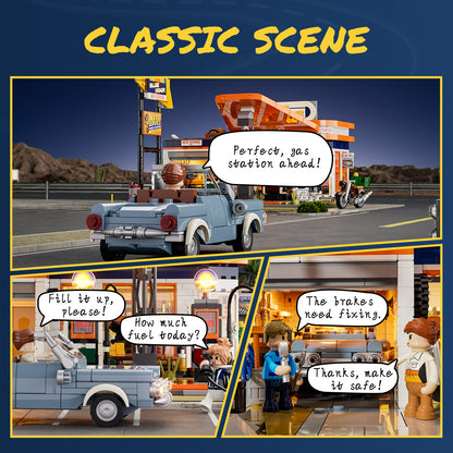 LUMIBRICKS - FUNWHOLE Gas Station F9065