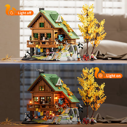 LUMIBRICKS - FUNWHOLE Mountain Cabin F9035