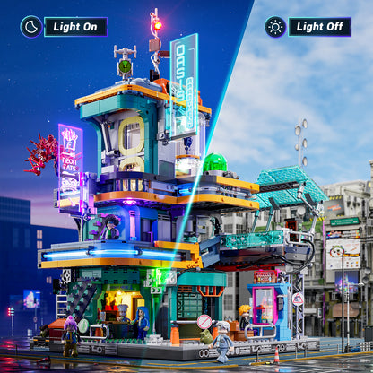 LUMIBRICKS - FUNWHOLE Cyberpunk Apartment F9042