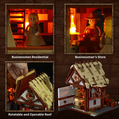 LUMIBRICKS - FUNWHOLE Medieval Market F9015