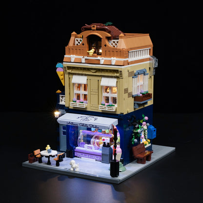 LUMIBRICKS - FUNWHOLE City Modular Gelato Store F9078