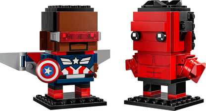 LEGO® BrickHeadz Marvel Captain America & Red Hulk 40668