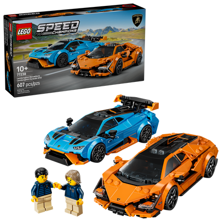 LEGO® Speed Champions Lamborghini Revuelto & Huracán STO 77238