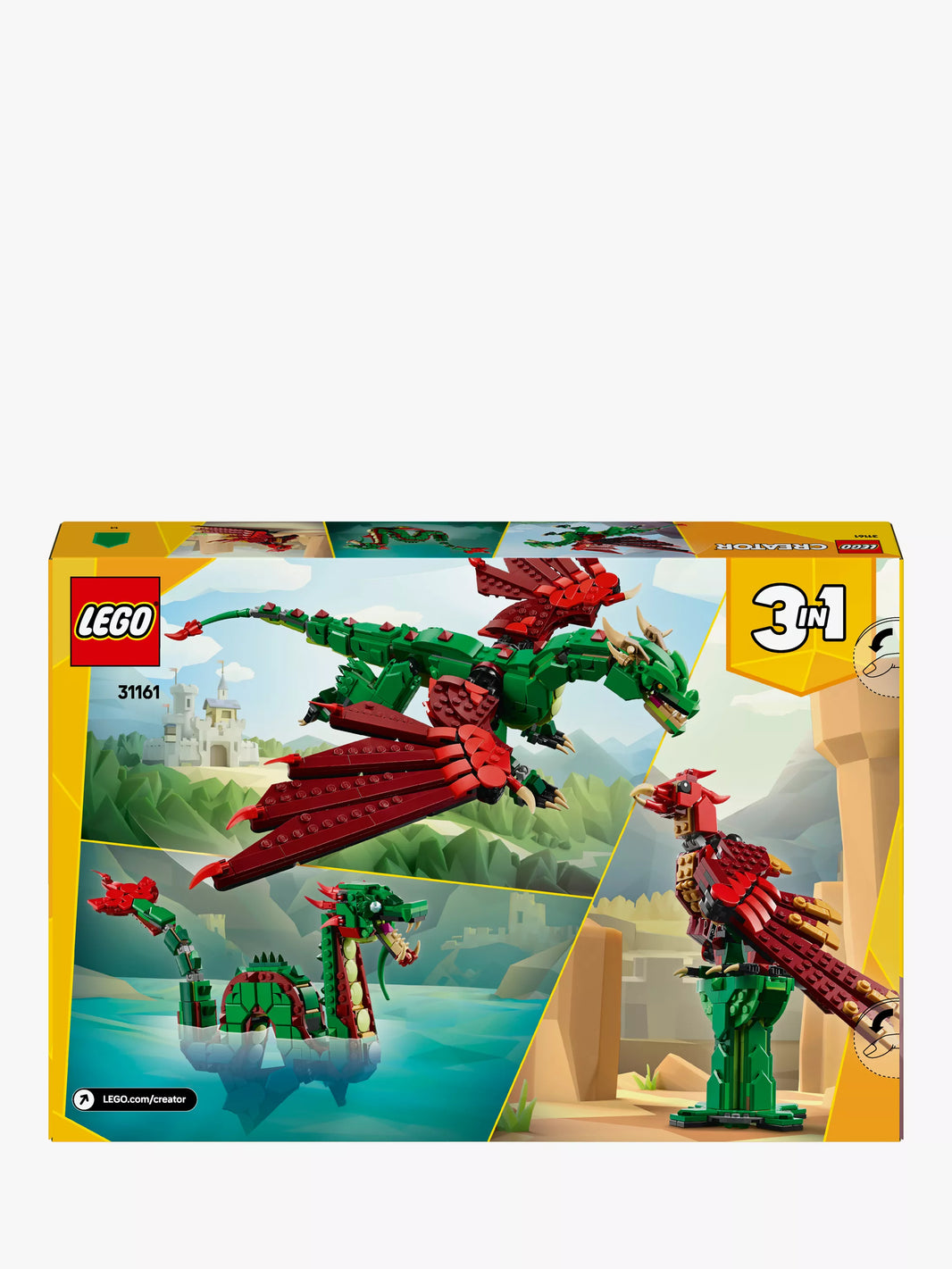 LEGO® Creator 3 in 1 Medieval Dragon 31161