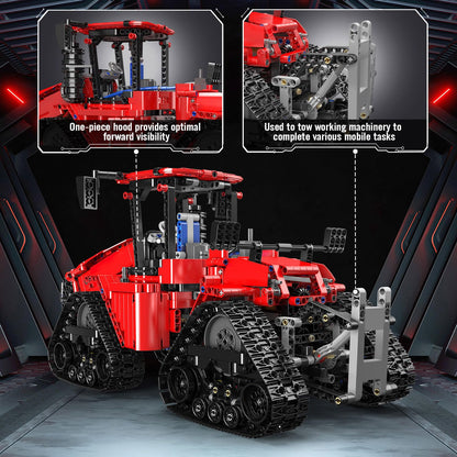 Mould King Pneumatic Crawler Tractor 18020