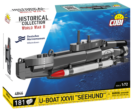 COBI U-Boat XXVII "Sea Hound" Submarine 4846