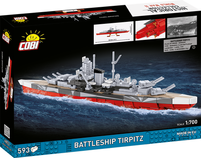 COBI Battleship Tirpitz 4853