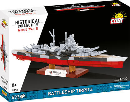 COBI Battleship Tirpitz 4853