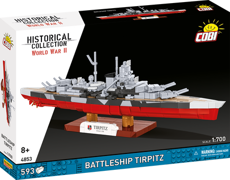 COBI Battleship Tirpitz 4853