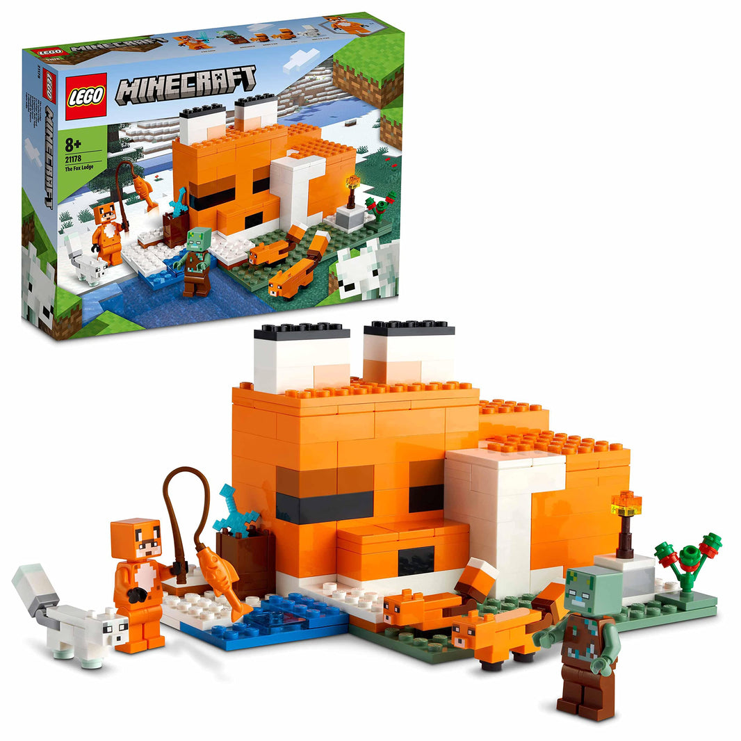 LEGO® Minecraft The Fox Lodge 21178