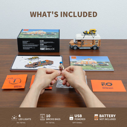 LUMIBRICKS - FUNWHOLE Carpentry Van F9030