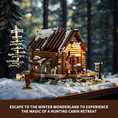 LUMIBRICKS - FUNWHOLE Hunting Cabin F9018