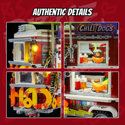 LUMIBRICKS - FUNWHOLE Chili Dog Trailer F9046