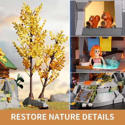 LUMIBRICKS - FUNWHOLE Mountain Cabin F9035