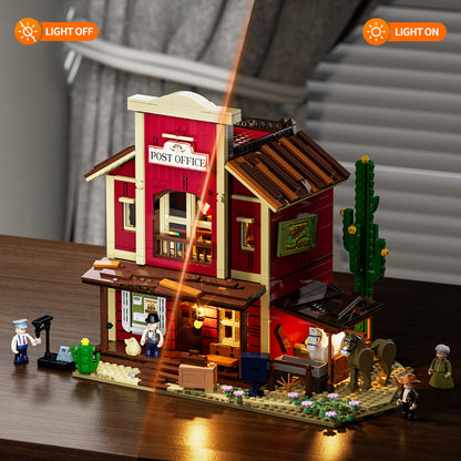 LUMIBRICKS - FUNWHOLE Western Post Office F9044