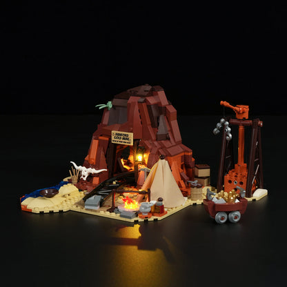 LUMIBRICKS - FUNWHOLE Western Old West Gold Mine F9077