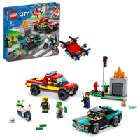 LEGO® City Fire Rescue & Police Chase 60319