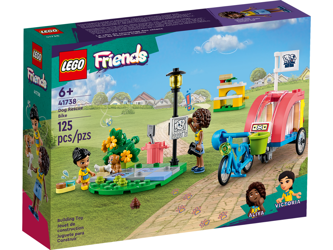 LEGO® Friends Dog Rescue Bike 41738