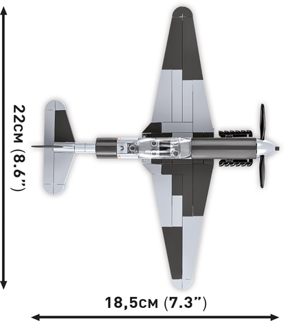 COBI Plane Yakovlev Yak-1b 5863