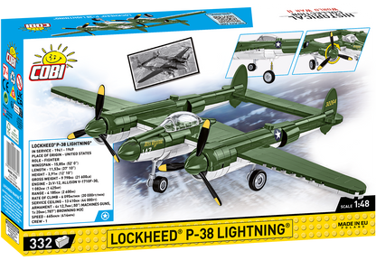 COBI Plane Lockheed P-38 Lightning 5882