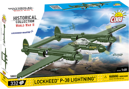 COBI Plane Lockheed P-38 Lightning 5882